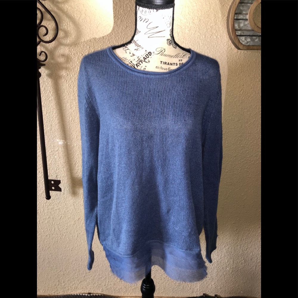 Acrylic sweater by Chico’s